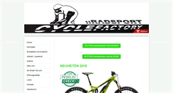 Desktop Screenshot of cyclefactory.de